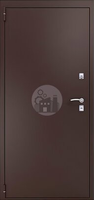 металлическая дверь, порошковое напыление с двух сторон-ДВ-224