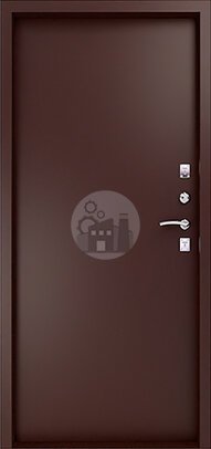 металлическая дверь, порошковое напыление с двух сторон - внутренняя часть двери ДВ-224